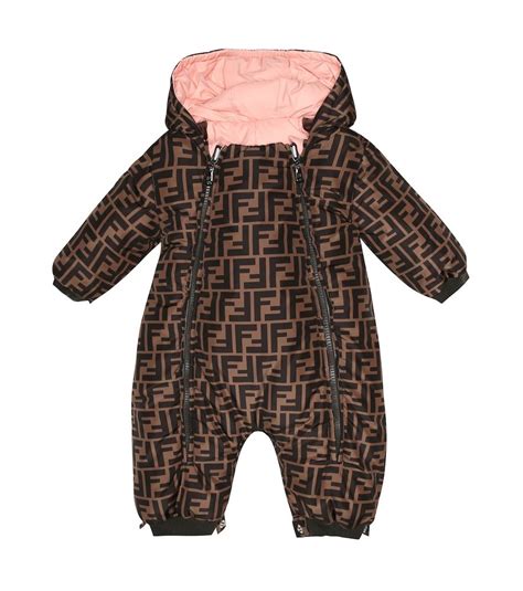 fendi infant clothes|fendi baby onesie.